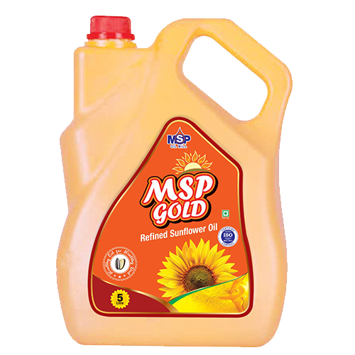 sunflower oil tin package